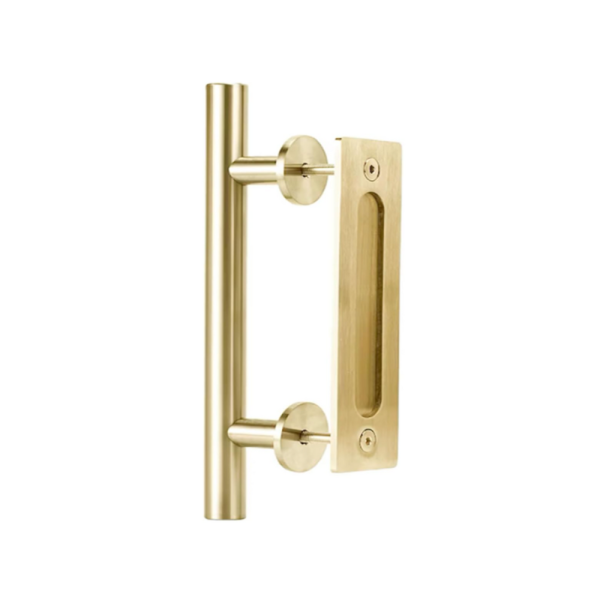 Painted Gold Handle