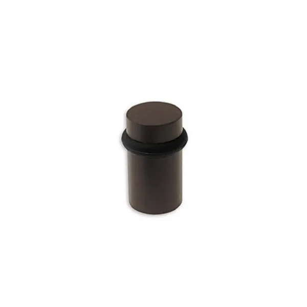 Floor Mounted 1-1/4" Antique Brass Cylindrical Door Stop