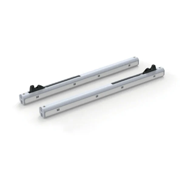 Satinless Steel Round Track Soft Close Kit